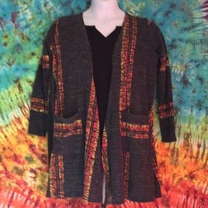 LulaRoe Sweater gray long sleeve.